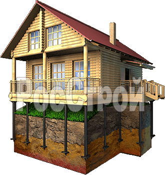 фундамент на винтовых сваях